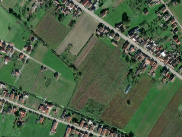 Haus 7900 m2, Gunja, Parzelle Nr. 1319/1 - Satellitenbild