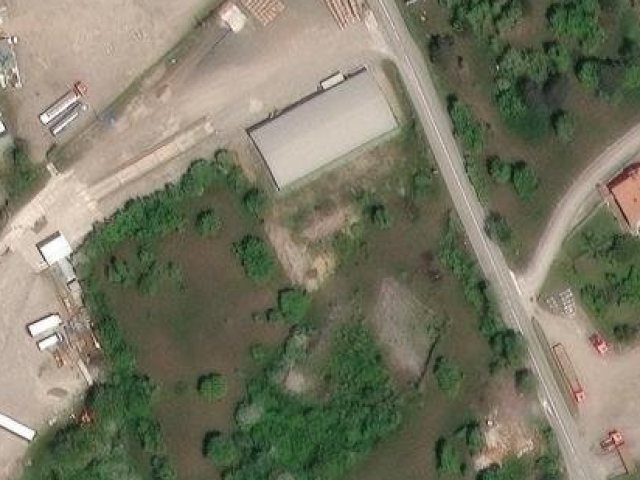 Poslovni prostor 553 m2, Rupa, k.c. 727/11 - satelitska snimka
