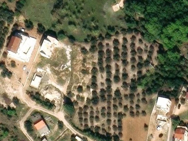 Grundstück 1130 m2, Kastel Novi, Parzelle Nr. 1165/1 - Satellitenbild