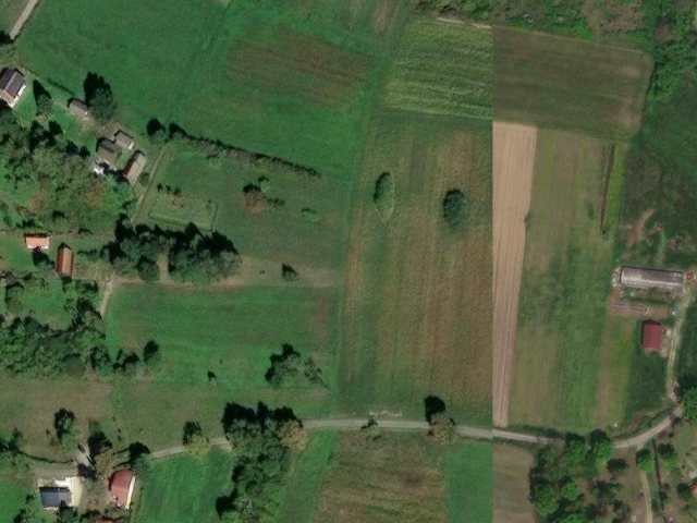 Zemljiste 561 m2, Hrebinec, k.c. 4054 - satelitska snimka
