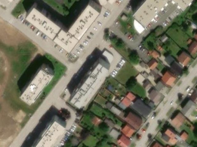 Apartment 14.5 m2, Varazdin, parcel no. 14534/3 - satellite image