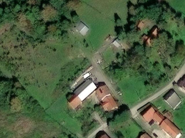 Zemljiste 347 m2, Hrebinec, k.c. 4040 - satelitska snimka