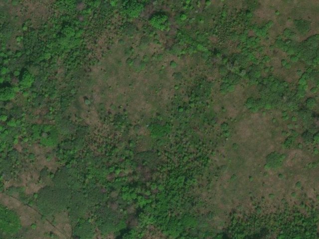 Zemljiste 539 m2, Hrebinec, k.c. 4586 - satelitska snimka