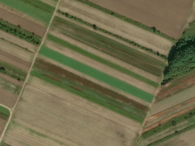 Haus 892 m2, Palovec, Parzelle Nr. 681 - Satellitenbild