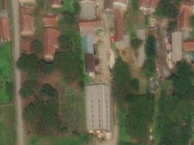 Haus 1485 m2, Zdala, Katasterparzelle 602 - Satellitenbild