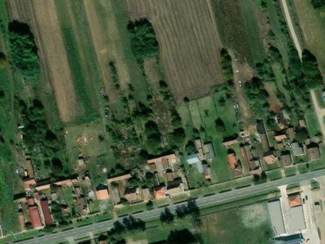 Kuca 2810 m2, Cadavica, k.c. 2424 - satelitska snimka