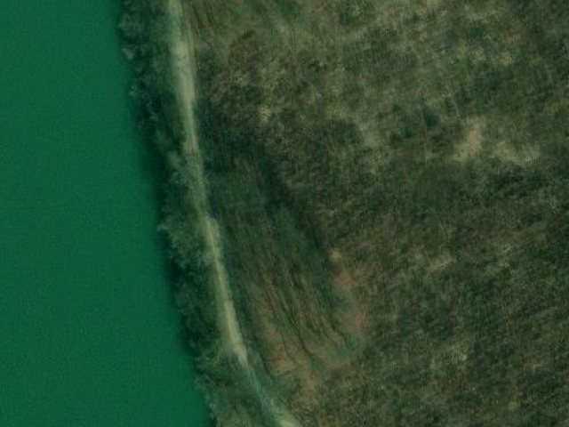 House 1244 m2, Jablanac, parcel no. 191/1 - satellite image