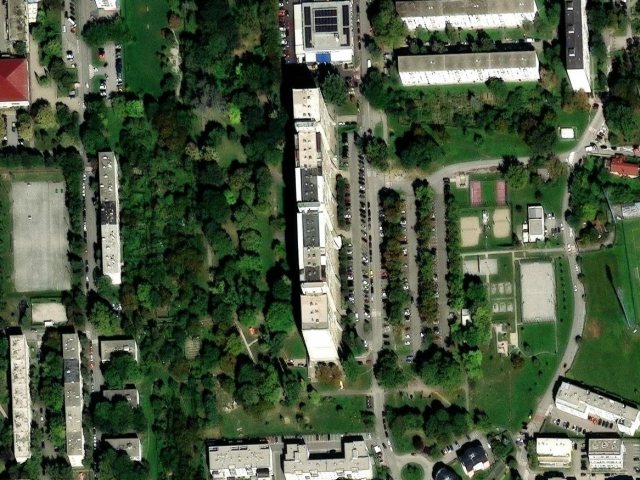 Wohnung 6293 m2, Klara Nova, Parzelle Nr. 1604 - Satellitenbild