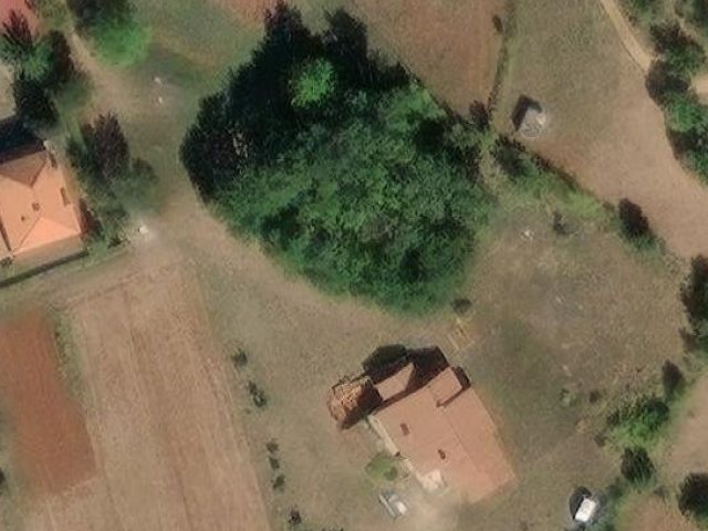 Zemljiste 1394 m2, Tinjan, k.c. 2105/13 - satelitska snimka