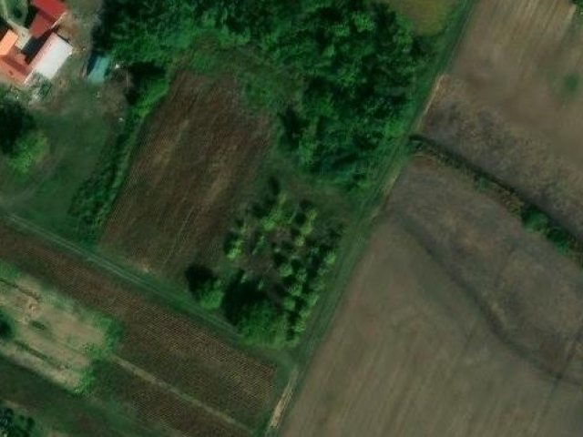 Zemljiste 2050 m2, Bosnjaci, k.c. 4882/3 - satelitska snimka