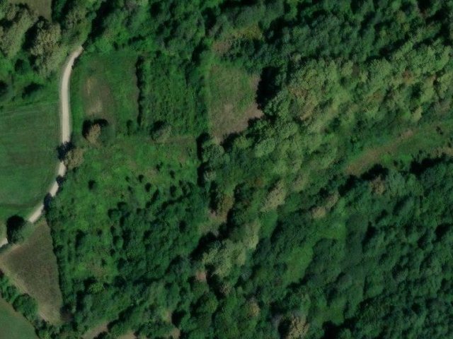 Zemljiste 5881 m2, Gora, k.c. 1116/8 - satelitska snimka