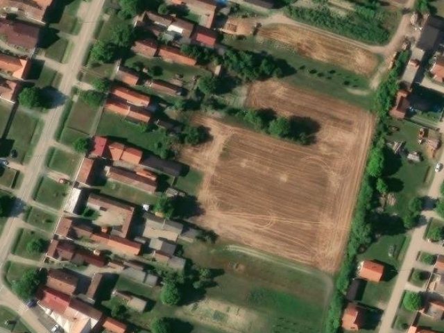 House 2076 m2, Vrbanja, parcel no. 413 - satellite image