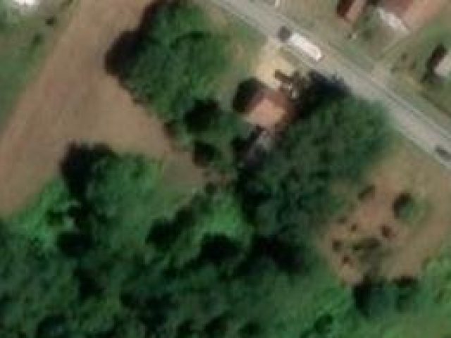 Zemljiste 540 m2, Donji Daruvar, k.c. 338/2 - satelitska snimka