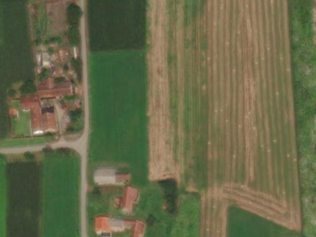 Grundstück 2122 m2, Zdala, Katasterparzelle 604 - Satellitenbild