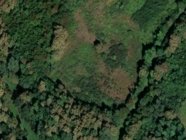 Zemljiste 3715 m2, Hrebinec, k.c. 4059 - satelitska snimka