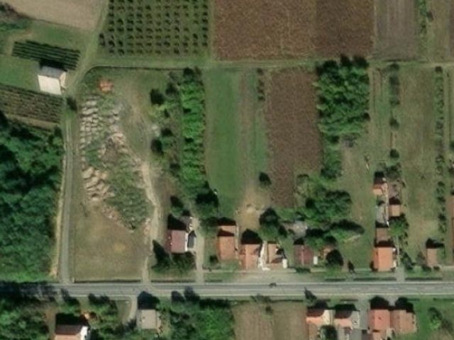 Kuca 1525 m2, Cacinci, k.c. 1602 - satelitska snimka