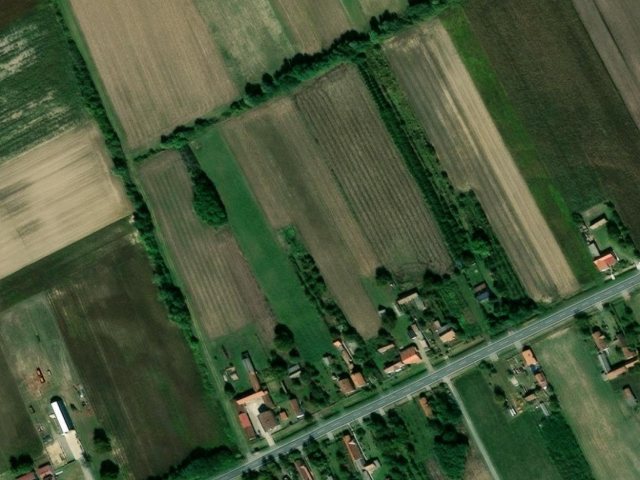 Grundstück 5931 m2, Moslavina Podravska, Kat.-Parz. 1438 - Satellitenbild