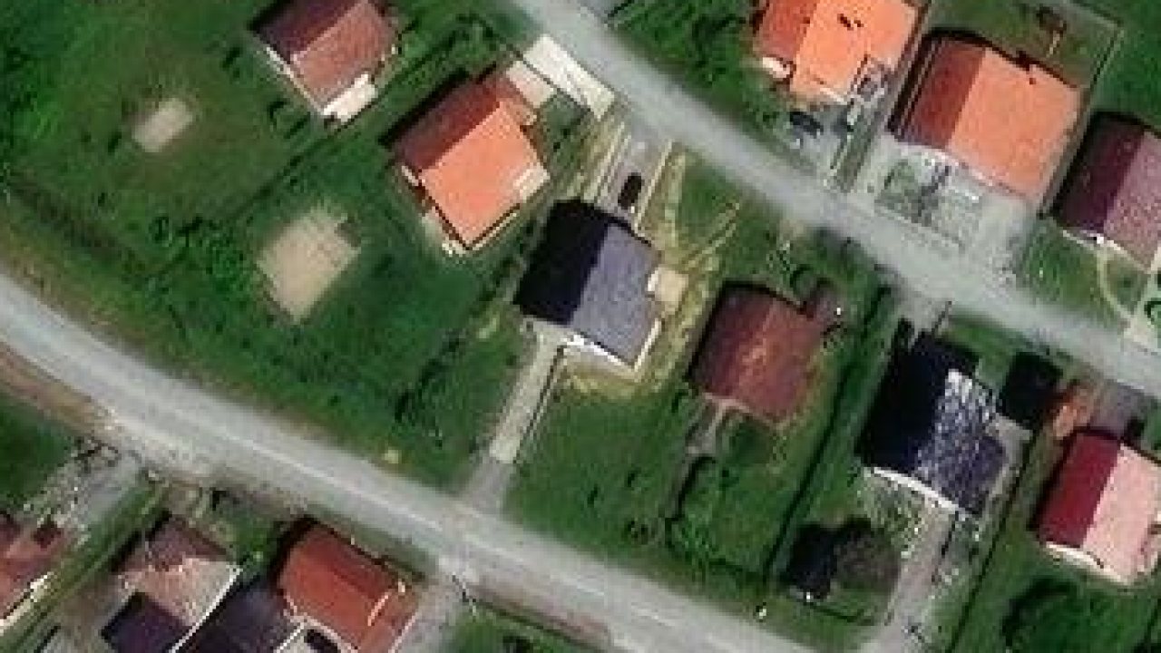 Haus 989 m2, Popovaca, Parzelle Nr. 1082/20 - Satellitenbild der Parzelle