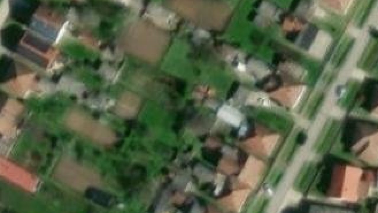 Grundstück 225 m2, Beli Manastir, Parzelle Nr. 40 - Satellitenbild der Parzelle
