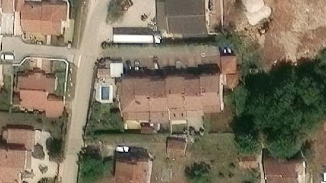 Wohnung 104 m2, Zbandaj, Katasterparzelle 1997/1 - Satellitenbild der Parzelle
