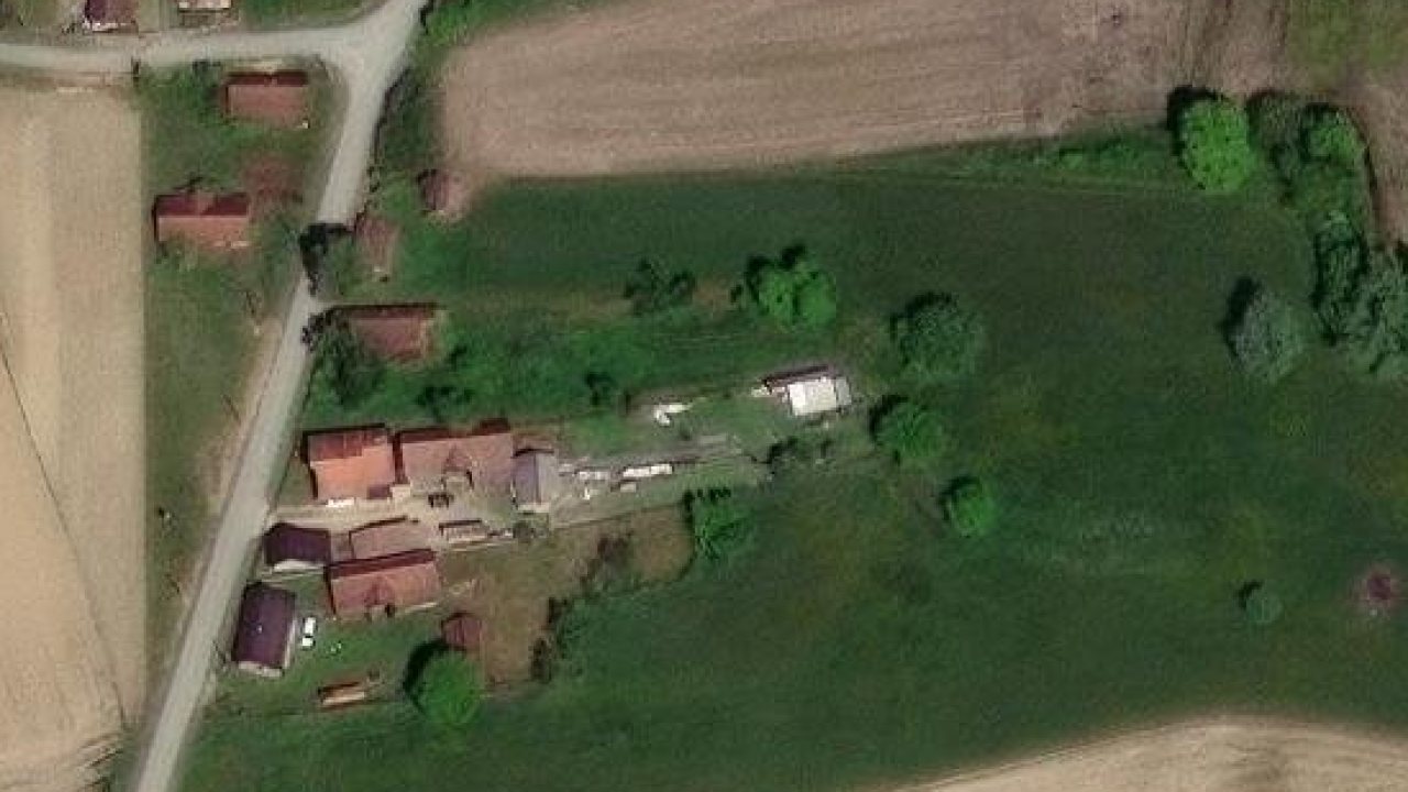 House 719 m2, Martinac, parcel no. 425/2 - satellite image of the parcel