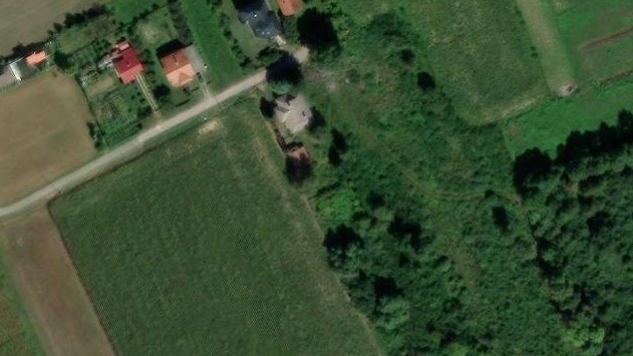 House 1373 m2, Odra, parcel 1810 - satellite image of the parcel