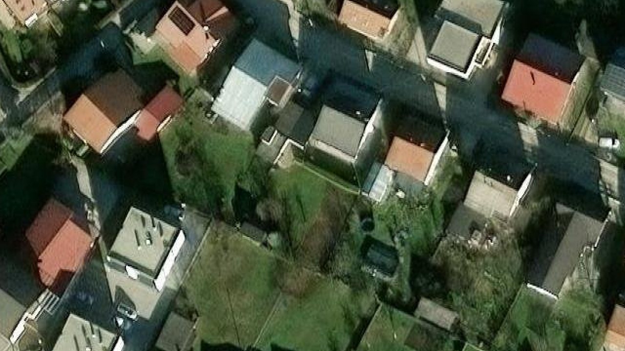 House 656 m2, Velika Gorica, parcel no. 2602 - satellite image of the parcel