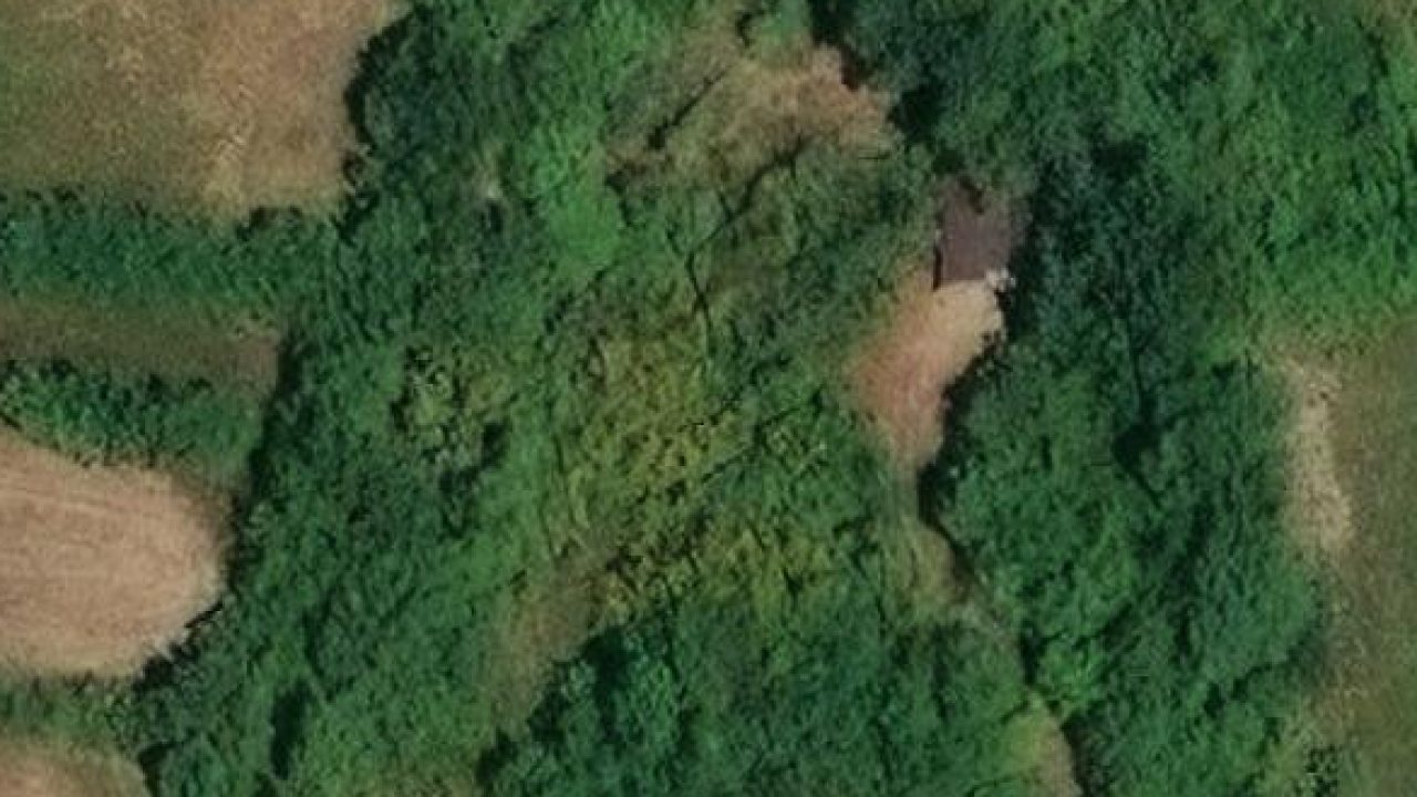 Zemljiste 468 m2, Roc, k.c. 6737 - satelitska snimka cestice