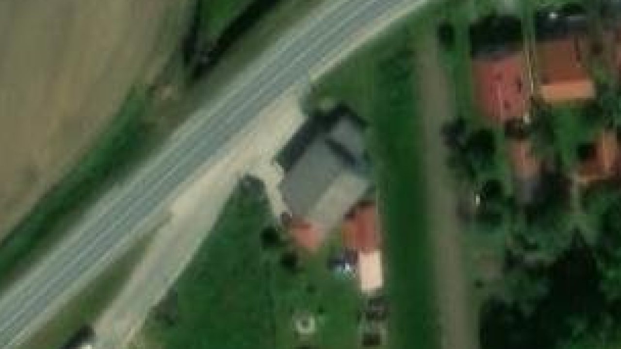 House 263 m2, Zabnik, parcel 404/1 - satellite image of the parcel