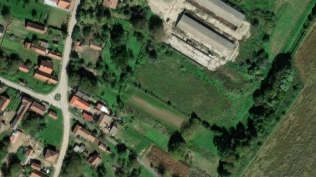 House 5554 m2, Bakovcica, cadastral parcel 238 - satellite image of the parcel