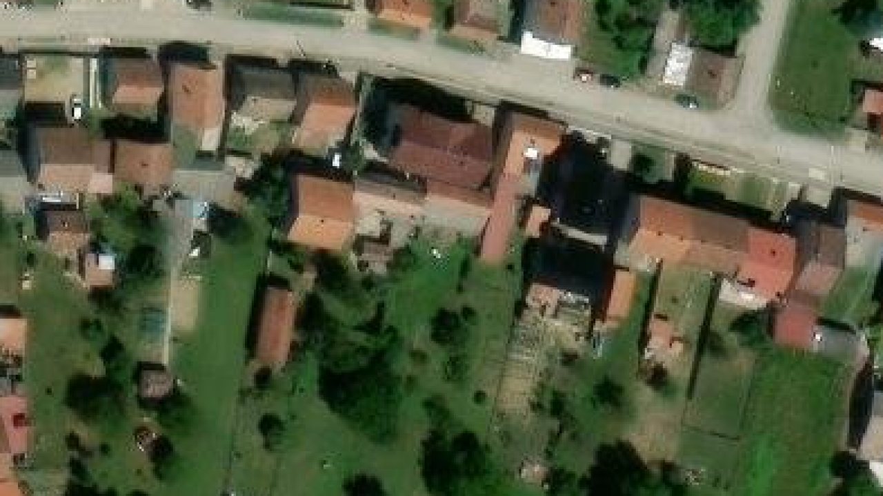 House 704 m2, Brodski Varos, parcel no. 2655/1 - satellite image of the parcel