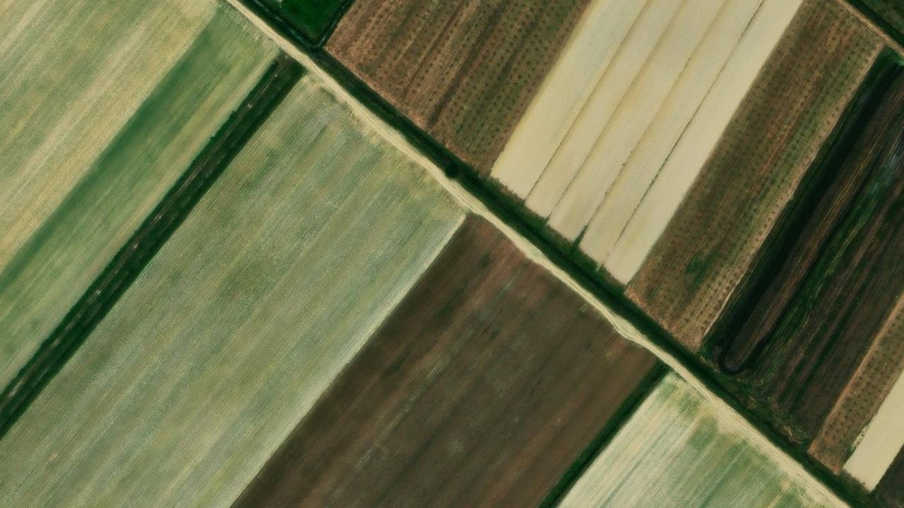 Land 3118 m2, Kupinec, parcel no. 6697/3 - satellite image of the parcel