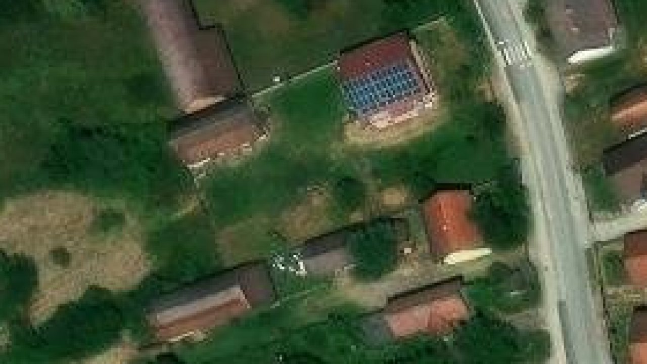 Land 1421 m2, Kupinec, parcel no. 1119 - satellite image of the parcel