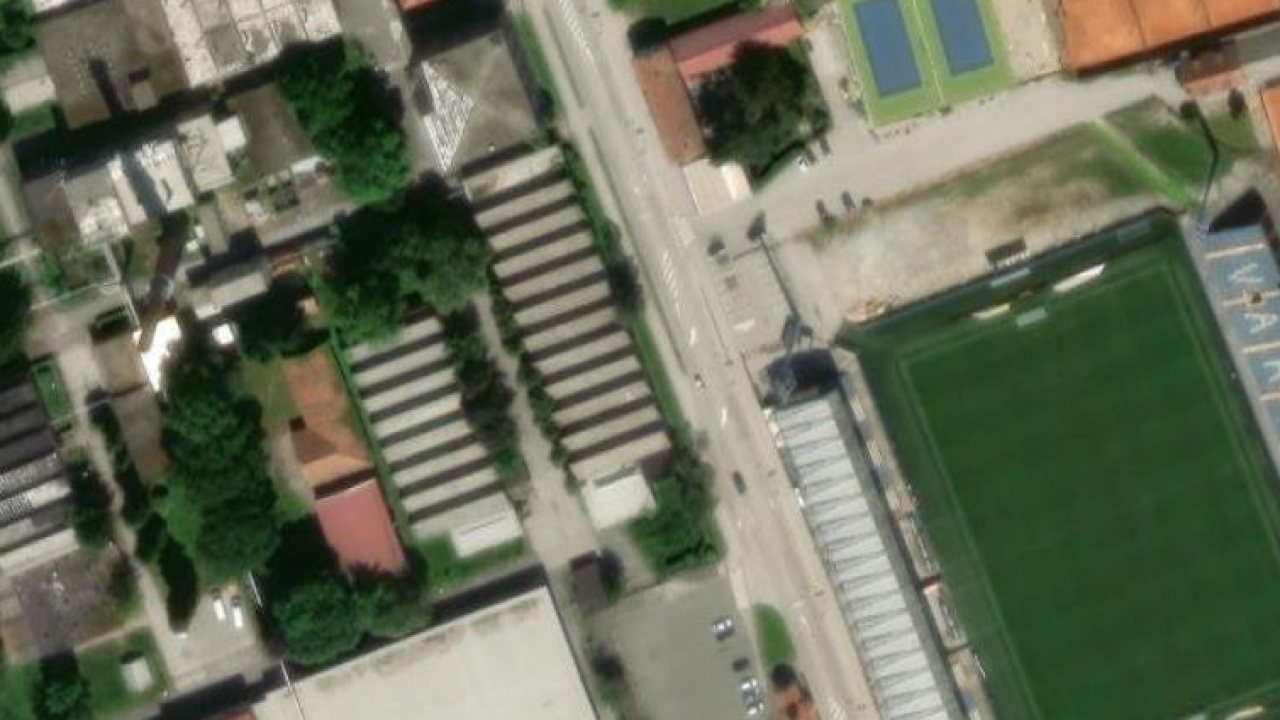 Grundstück 231 m2, Varazdin, Parzelle Nr. 3924/24 - Satellitenbild der Parzelle