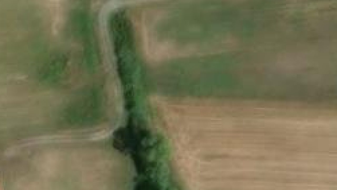 Land 97 m2, Perenci, parcel 741/1 - satellite image of the parcel