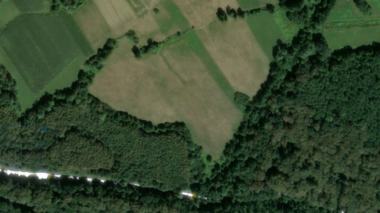 Land 4784 m2, Veliki Grdevac, parcel 973/7 - satellite image of the parcel