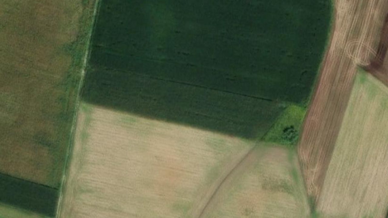 Land 7039 m2, Gorica Nova, parcel no. 1267 - satellite image of the parcel