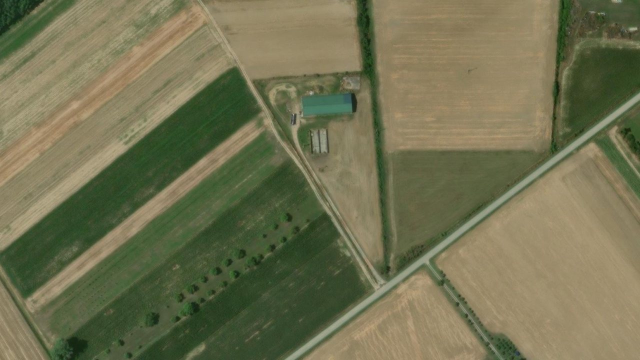 Grundstück 6884 m2, Mrzovic, Parzelle Nr. 460 - Satellitenbild der Parzelle