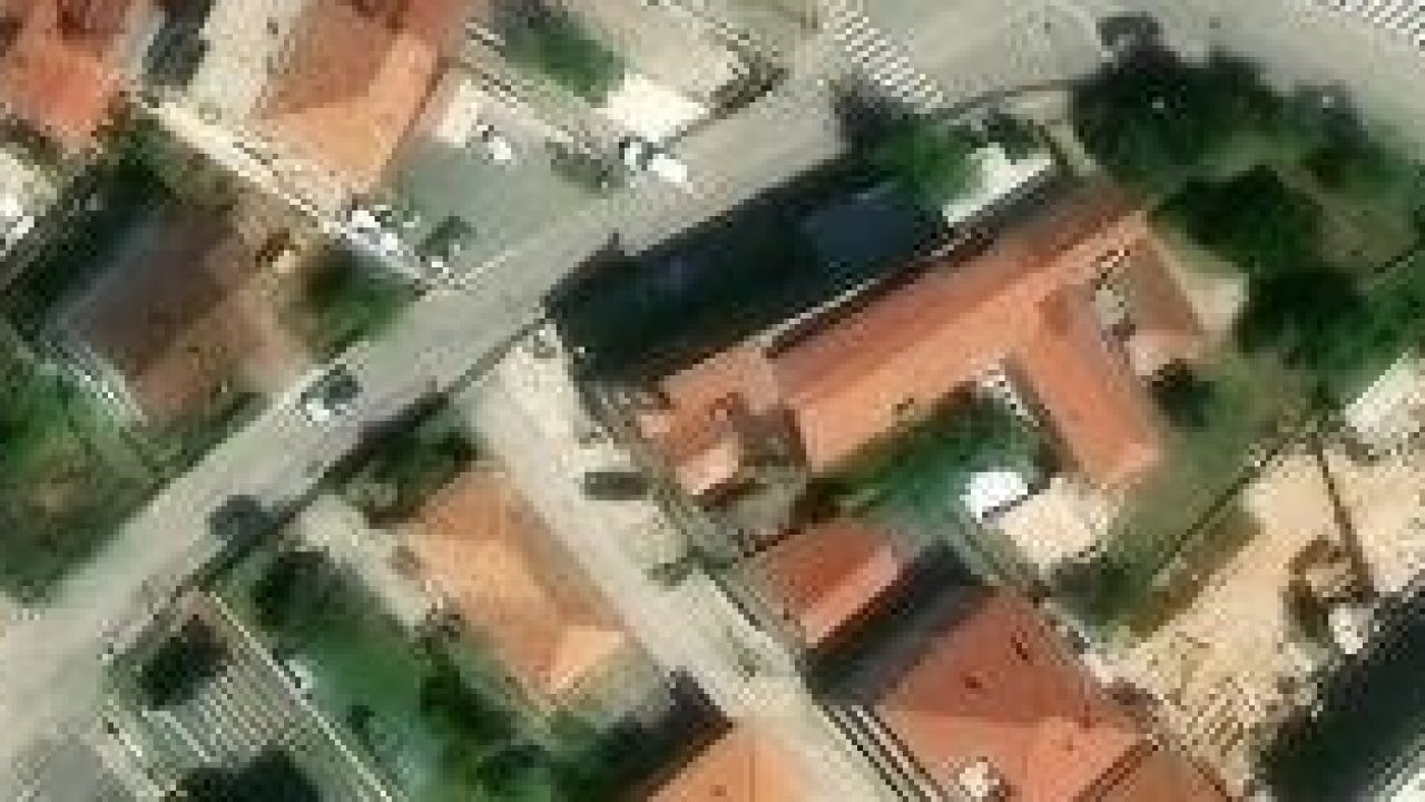 Apartment 506 m2, Zadar, parcel no. 7282 - satellite image of the parcel