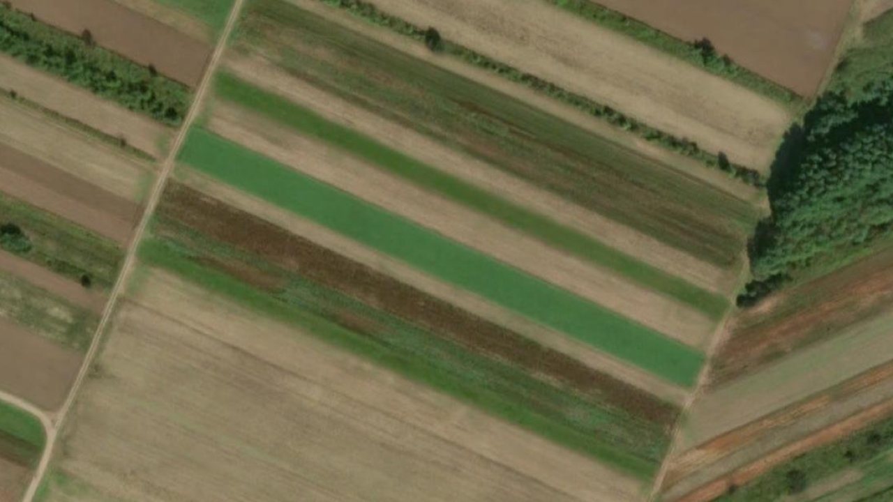 Haus 892 m2, Palovec, Parzelle Nr. 681 - Satellitenbild der Parzelle