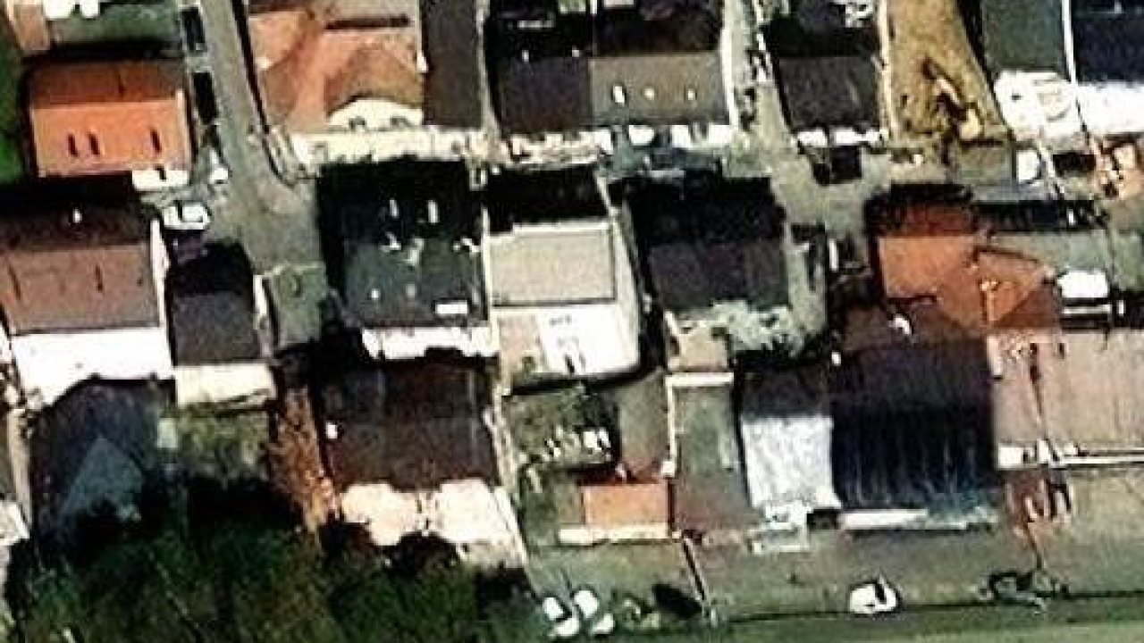 House, Tresnjevka Nova, parcel 3484 - satellite image of the parcel