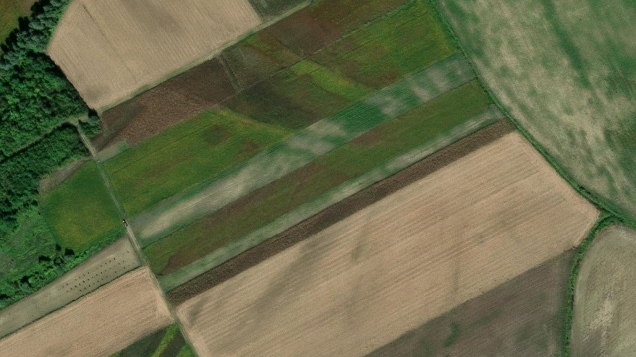 Grundstück 12994 m2, Cadavica, Parzelle Nr. 1420/17 - Satellitenbild der Parzelle