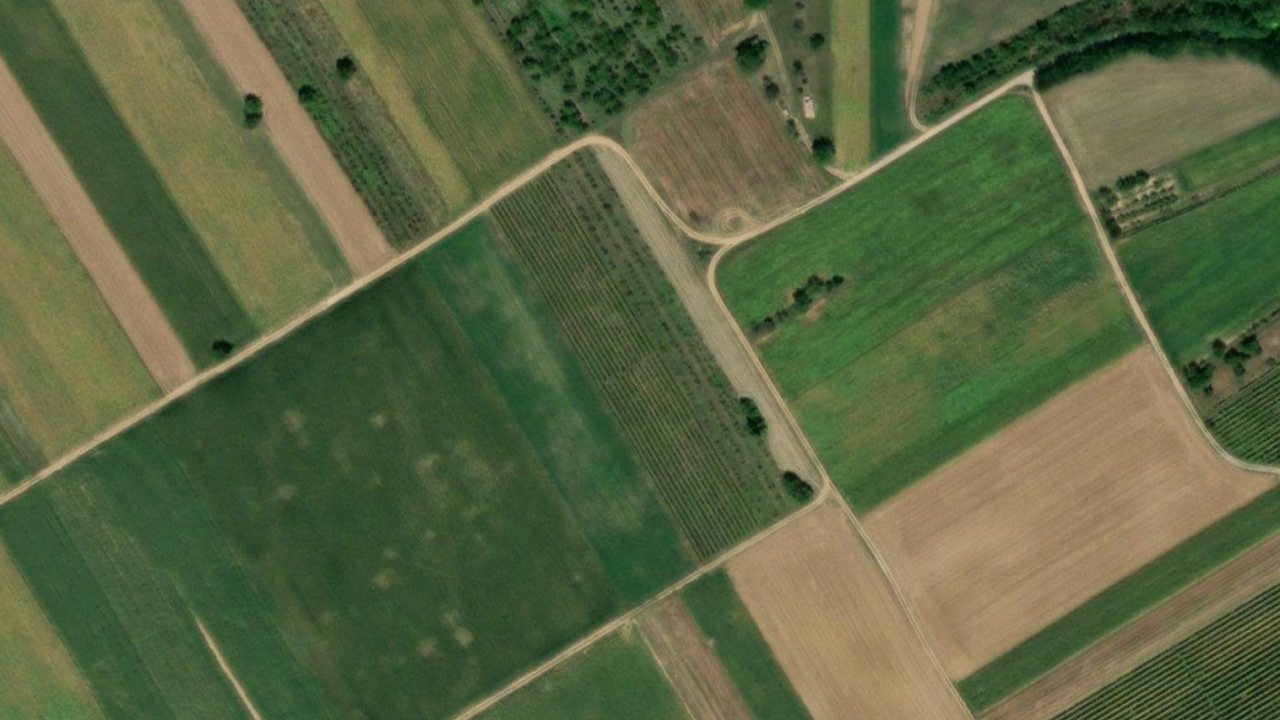 Zemljiste 8190 m2, Kotlina, k.c. 1472 - satelitska snimka cestice