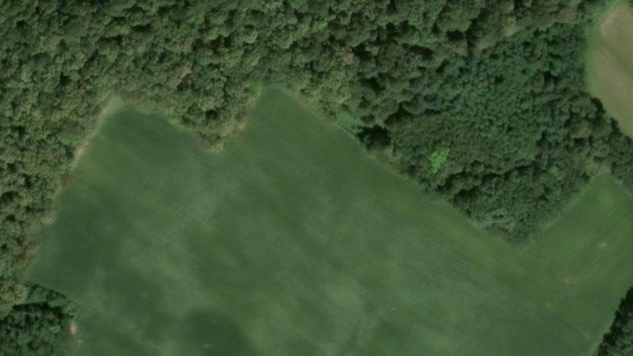 House 12387 m2, Sibenik, parcel 26 - satellite image of the parcel