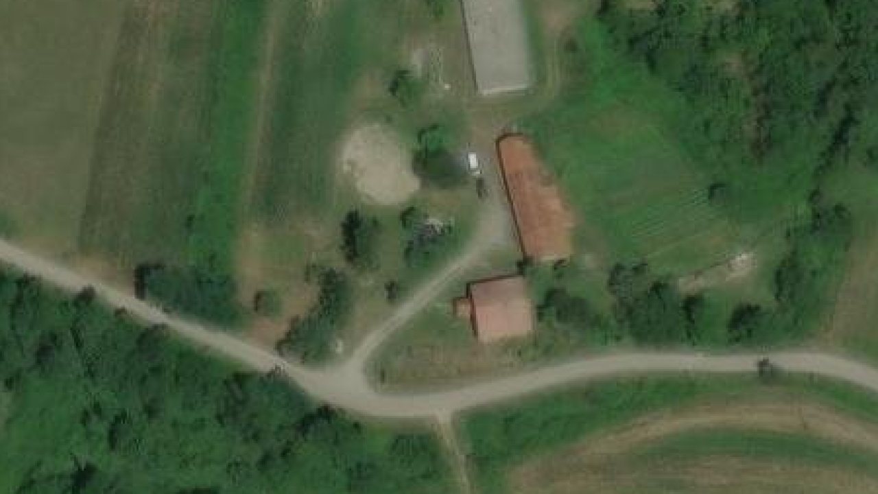 Land 3306 m2, Ivanec, parcel 11616 - satellite image of the parcel
