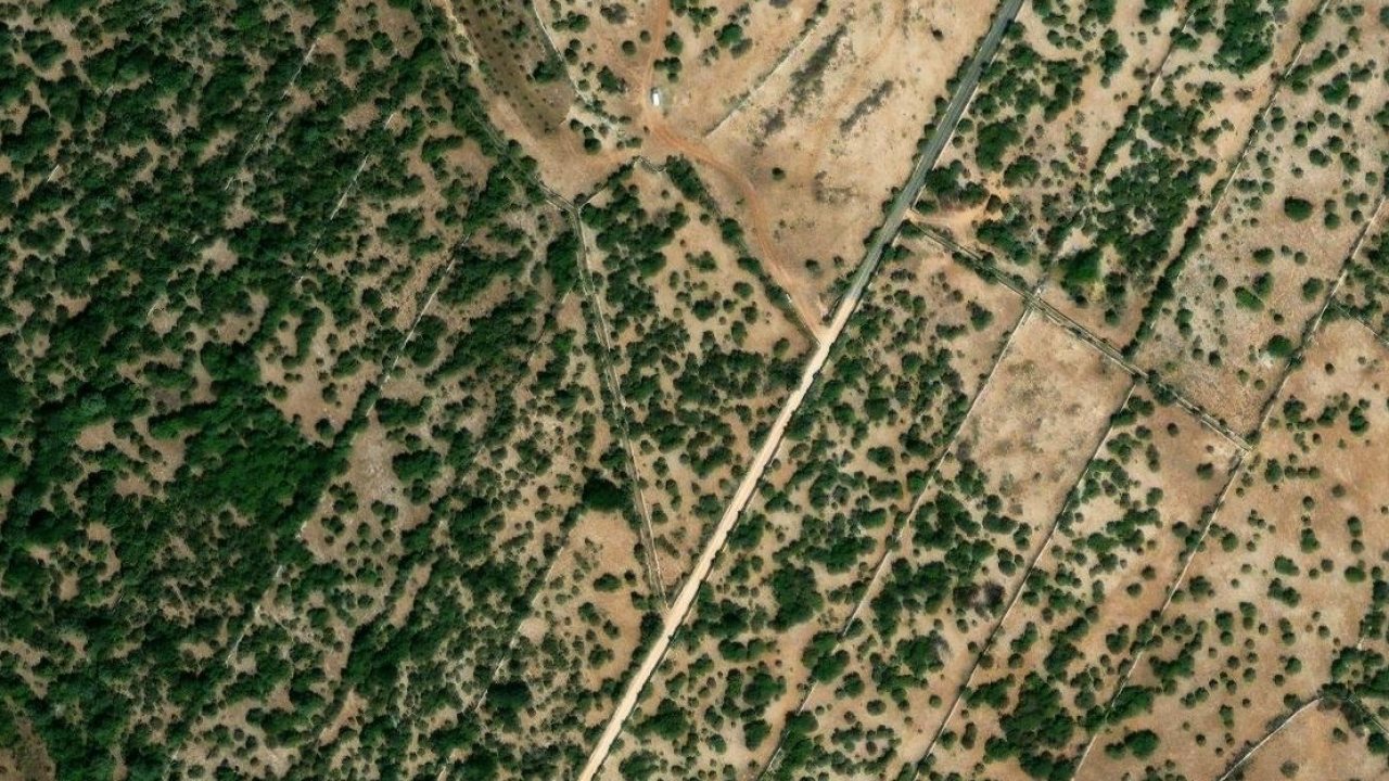 Land 6373 m2, Kolan, parcel 3298/4 - satellite image of the parcel