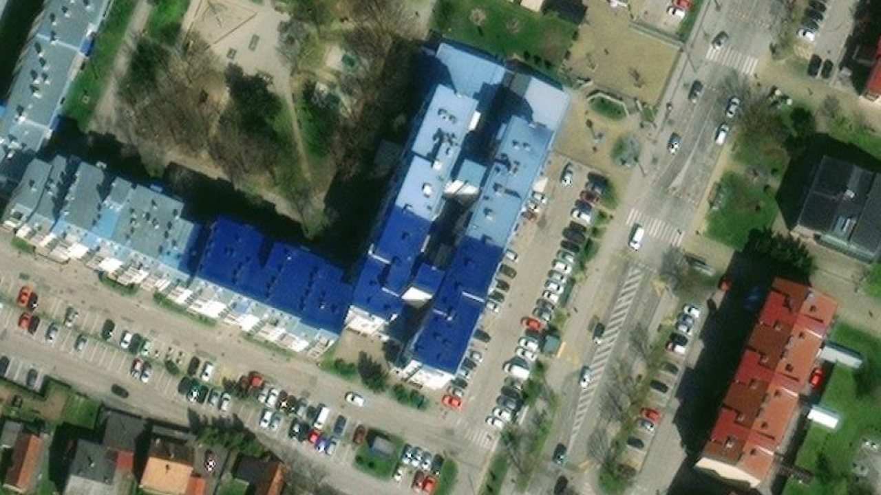 Apartment 1685 m2, Zapresic, parcel no. 4363/3 - satellite image of the parcel