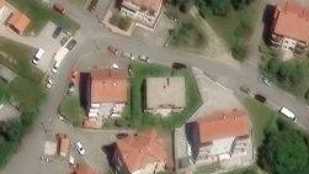 Kuca 538 m2, Marcelji, k.c. 1627/3 - satelitska snimka cestice