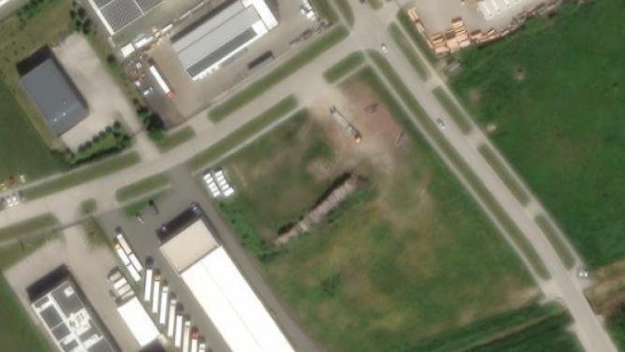 Grundstück 4662 m2, Nedelisce, Parzelle Nr. 1718 - Satellitenbild der Parzelle