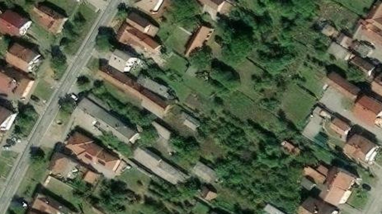 Haus 1113 m2, Orahovica - Grad, Parzelle Nr. 6803 - Satellitenbild der Parzelle
